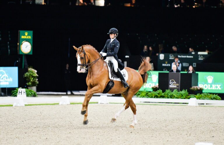 Charlotte Fry und Lars bei den Dutch Master's 2023. Foto: Malgré Tout / Kamila Tworkowska
